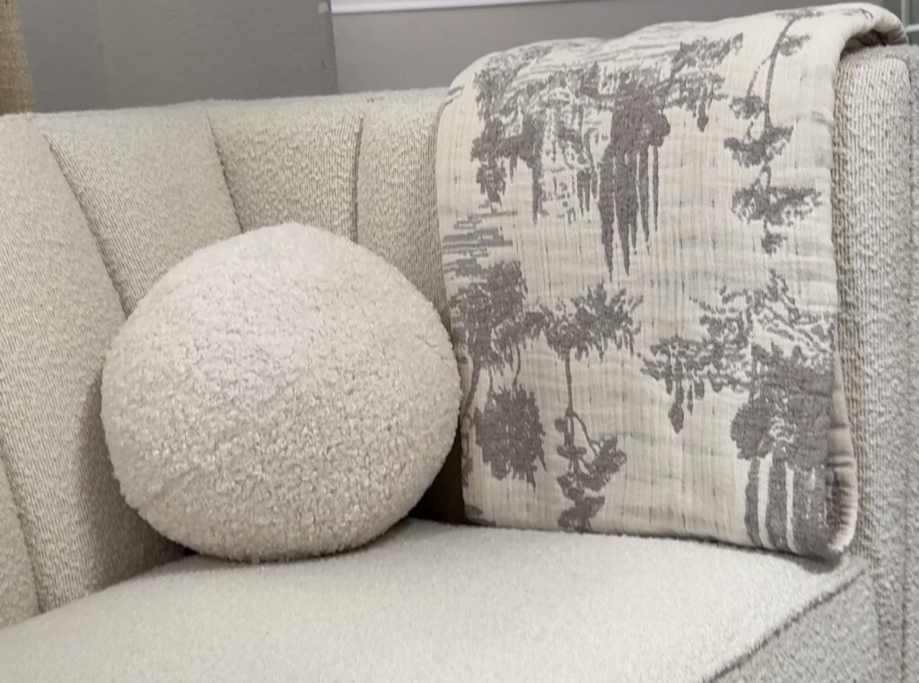 Spring home decor ideas with fresh flowers and light textiles The Woodlands interior design Emma's Interior